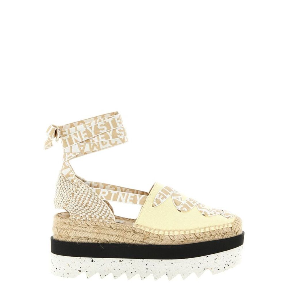 Stella McCartney Bicolor Polyethylene Wedge Women's Sandals